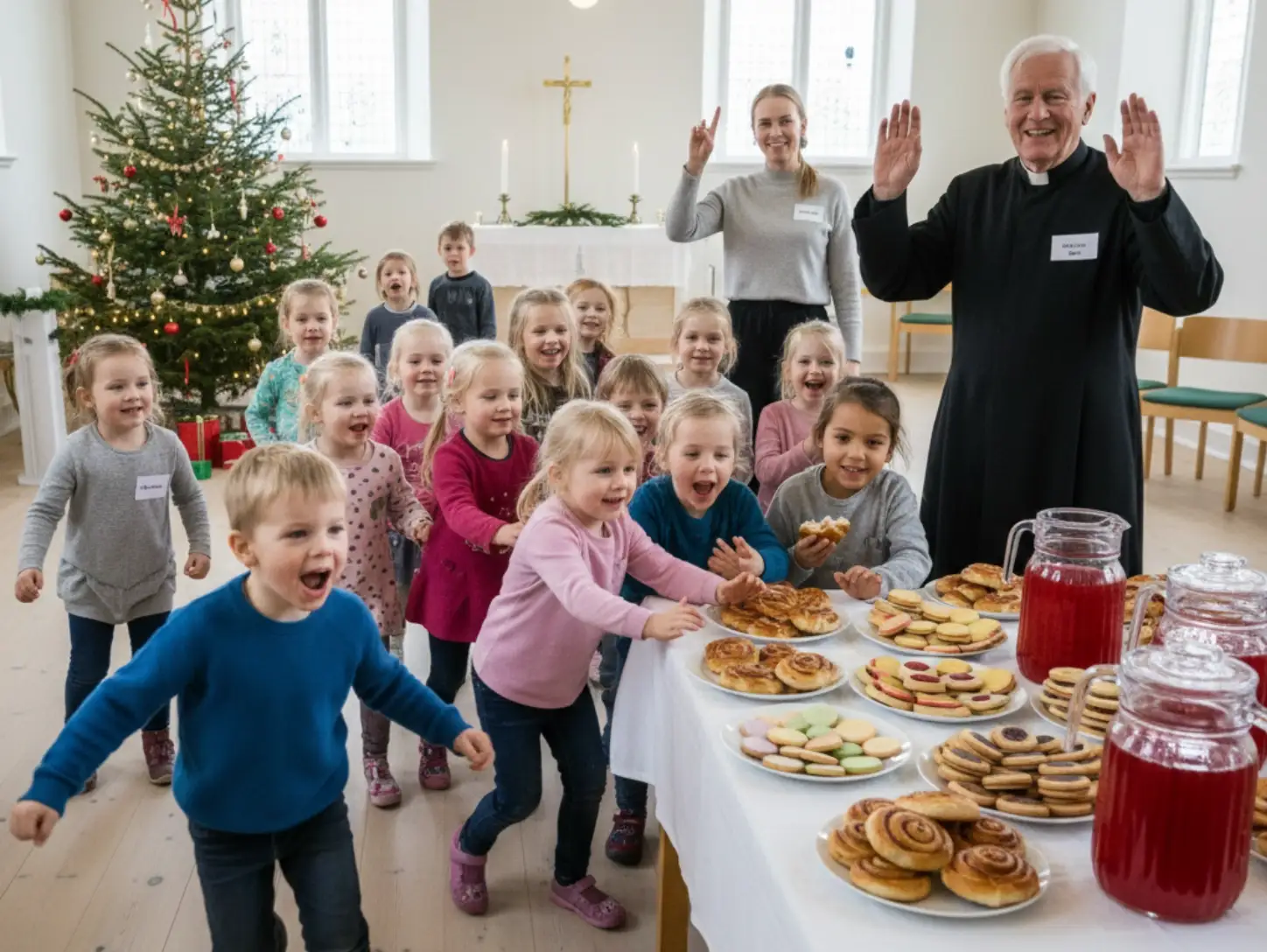 Children’s Hilarious Debate About Jesus and Santa Ends With Fika