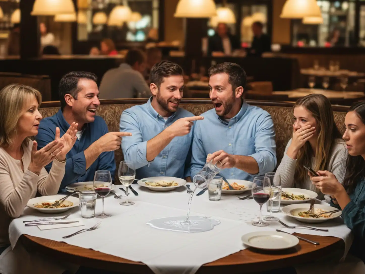 Family Dinner Turns Into a Hilarious Roast Between Twins