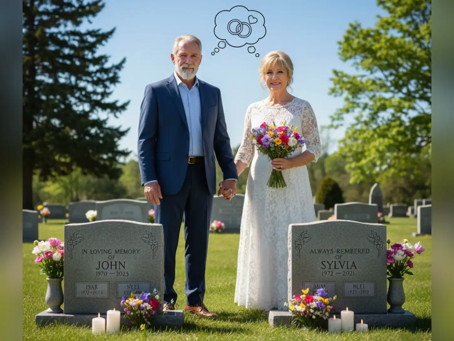 She Tended a Stranger’s Grave for Years. Then One Day, He Showed Up