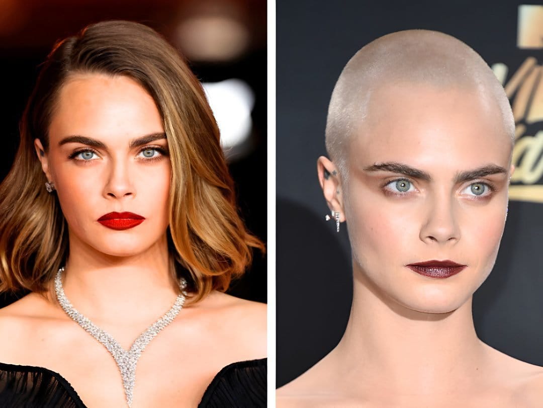 15 Celebrities Who Shaved Their Heads – Before & After Looks||||||||||||||||||||||||||||||||