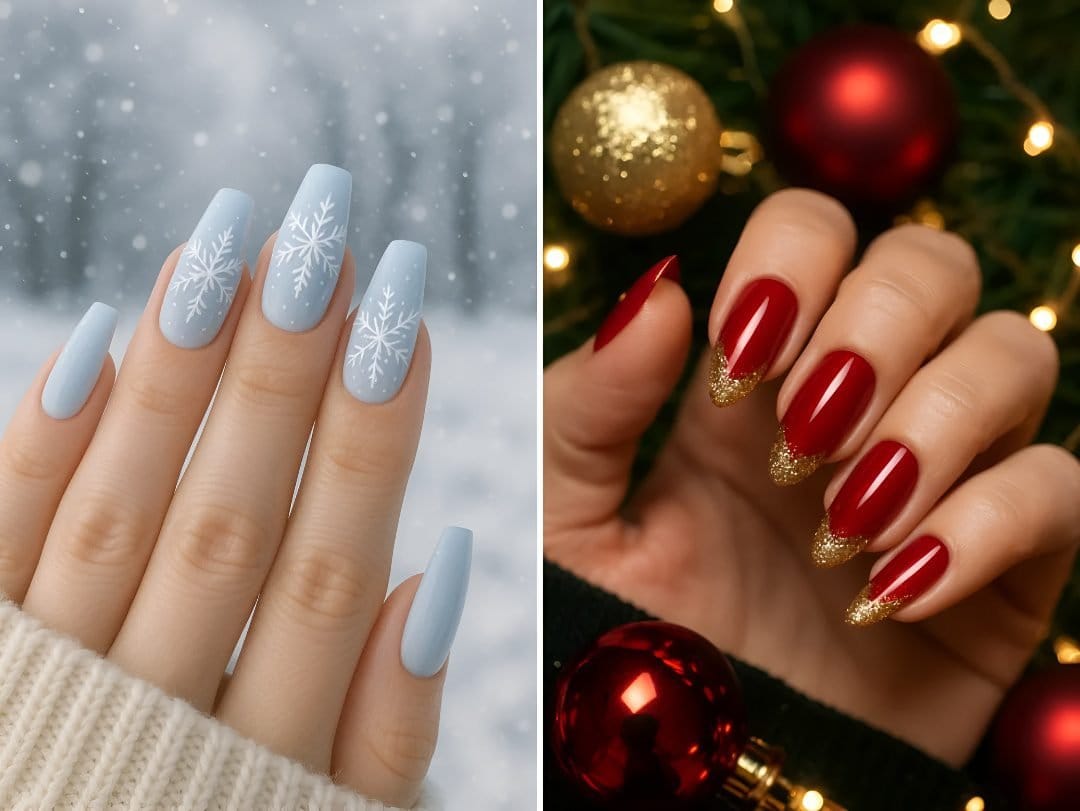 17 Cute & Trendy Christmas Nail Designs to Try in 2025|||||||||||||||||||