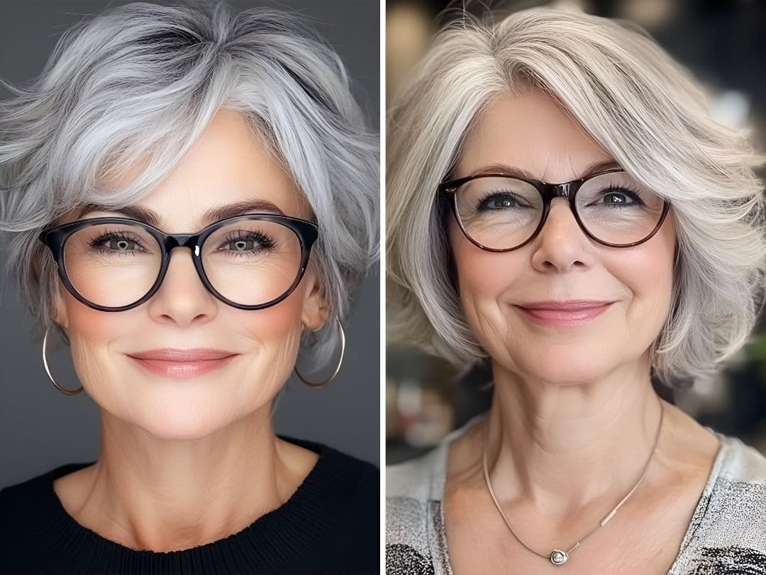 19 Short Haircuts for Women Over 60 Who Wear Glasses||||||||||||||||||||||||||||||||||||||||||