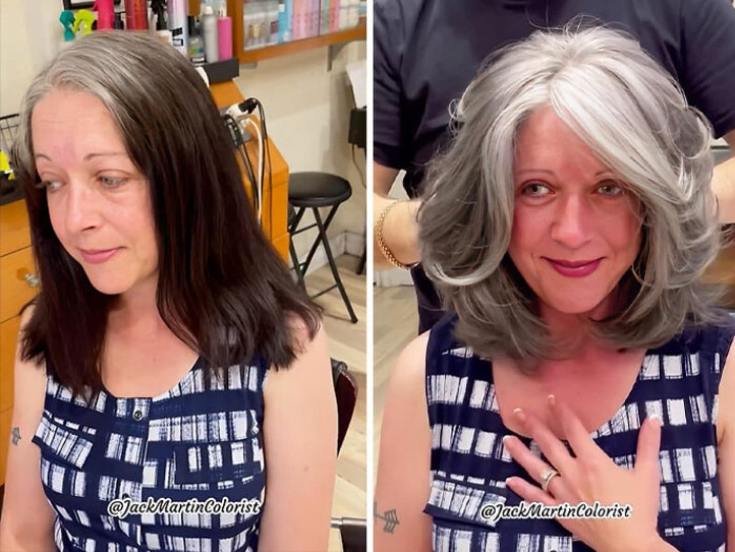 25 Stunning Gray Hair Makeovers That Turn Heads at Any Age||||||||||||||||||||||||||