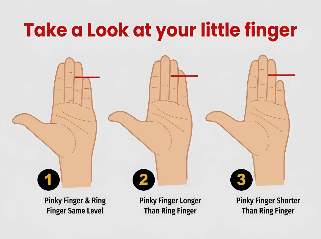 What Your Little Finger Length May Reveal About Your Personality and Health