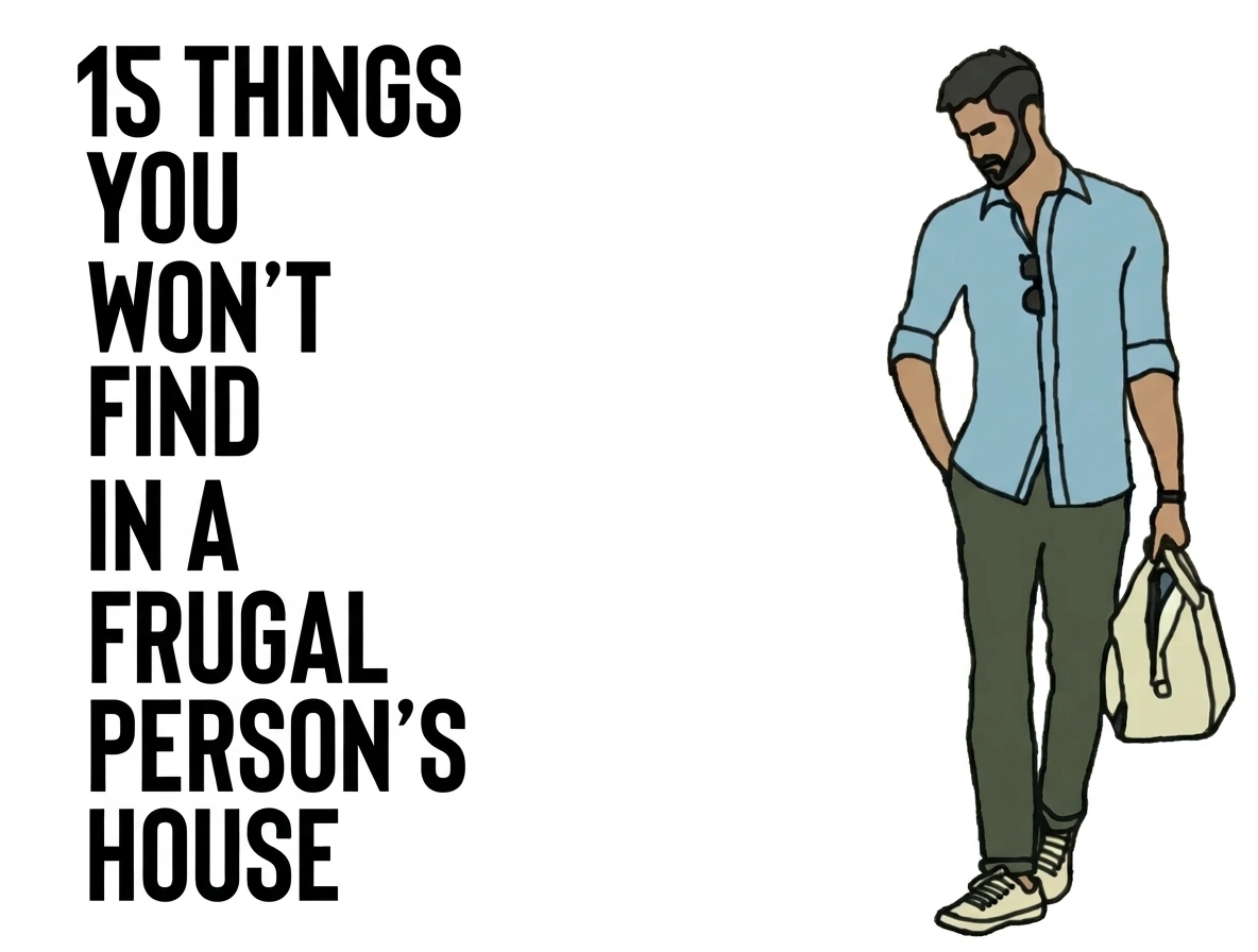 15 Things You Won’t Find in a Frugal Person’s House